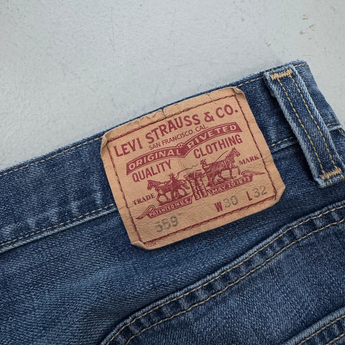 리바이스 559 새깅 워싱 스케이터 데님팬츠 상품이미지6