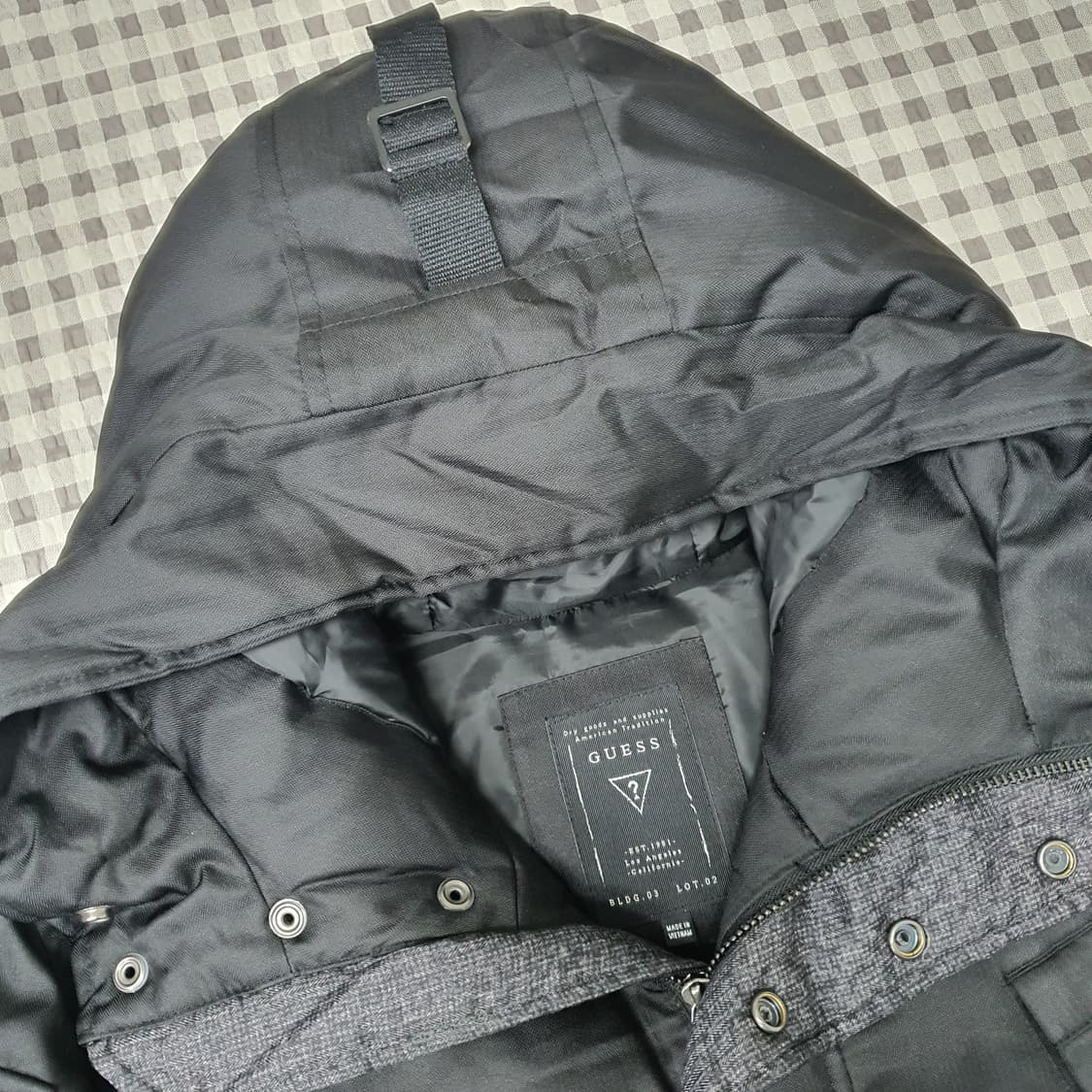 게스 오리털 겨울패딩 남자95 상품이미지2