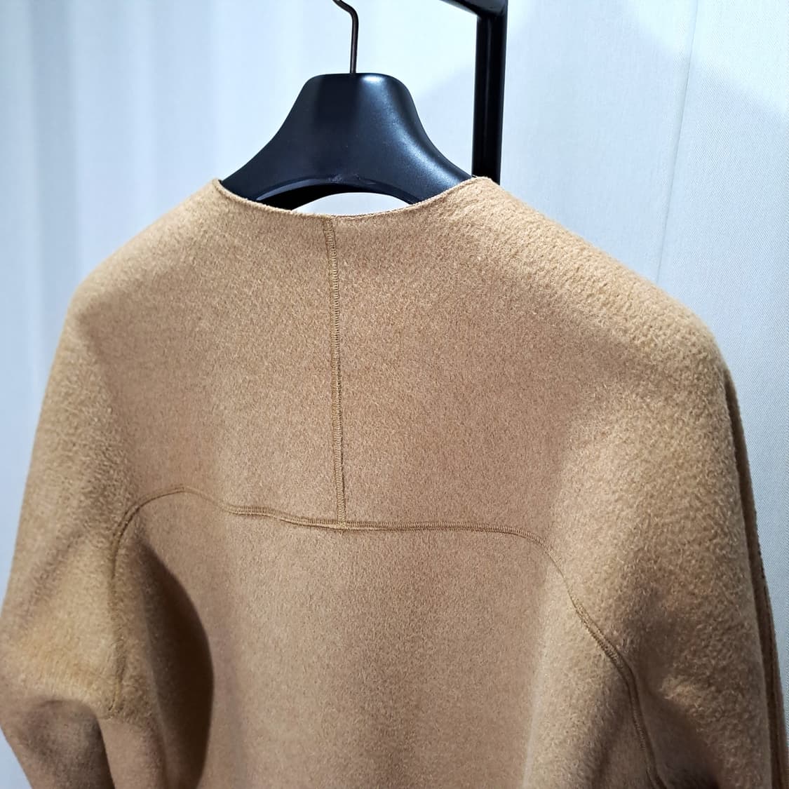 (택포) 한섬 랑방컬렉션 낙타 100% 숏 코트 82 B438 상품이미지5