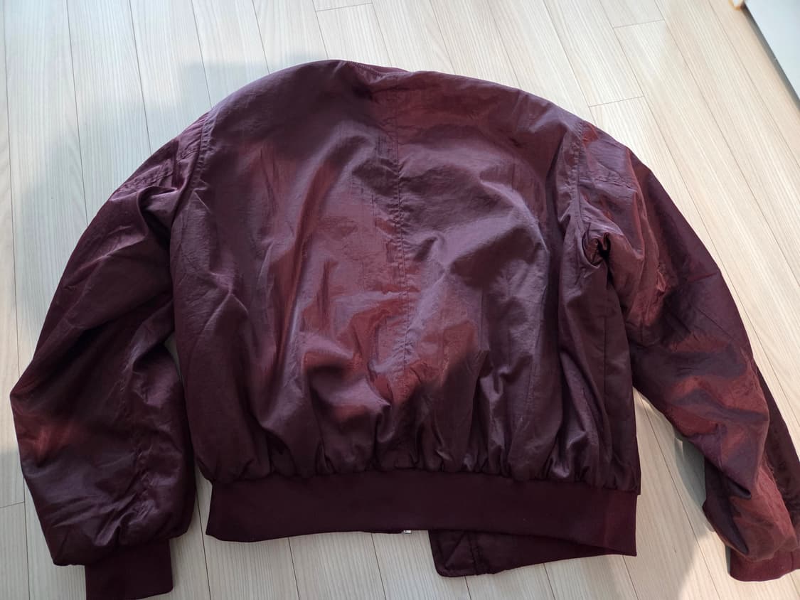 Jeep MA-1 패딩 항공점퍼(버건디) 상품이미지2