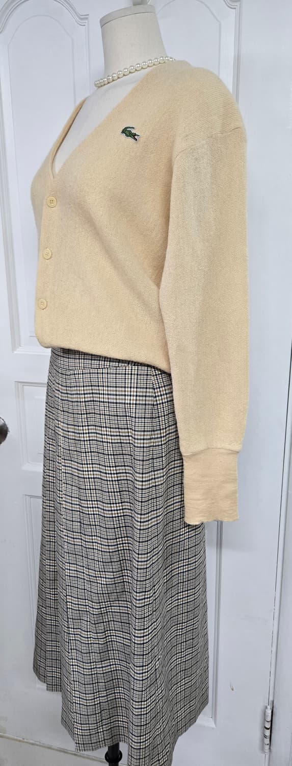 라코스테가디건/스튜디오톰보이 체크스커트 상품이미지4