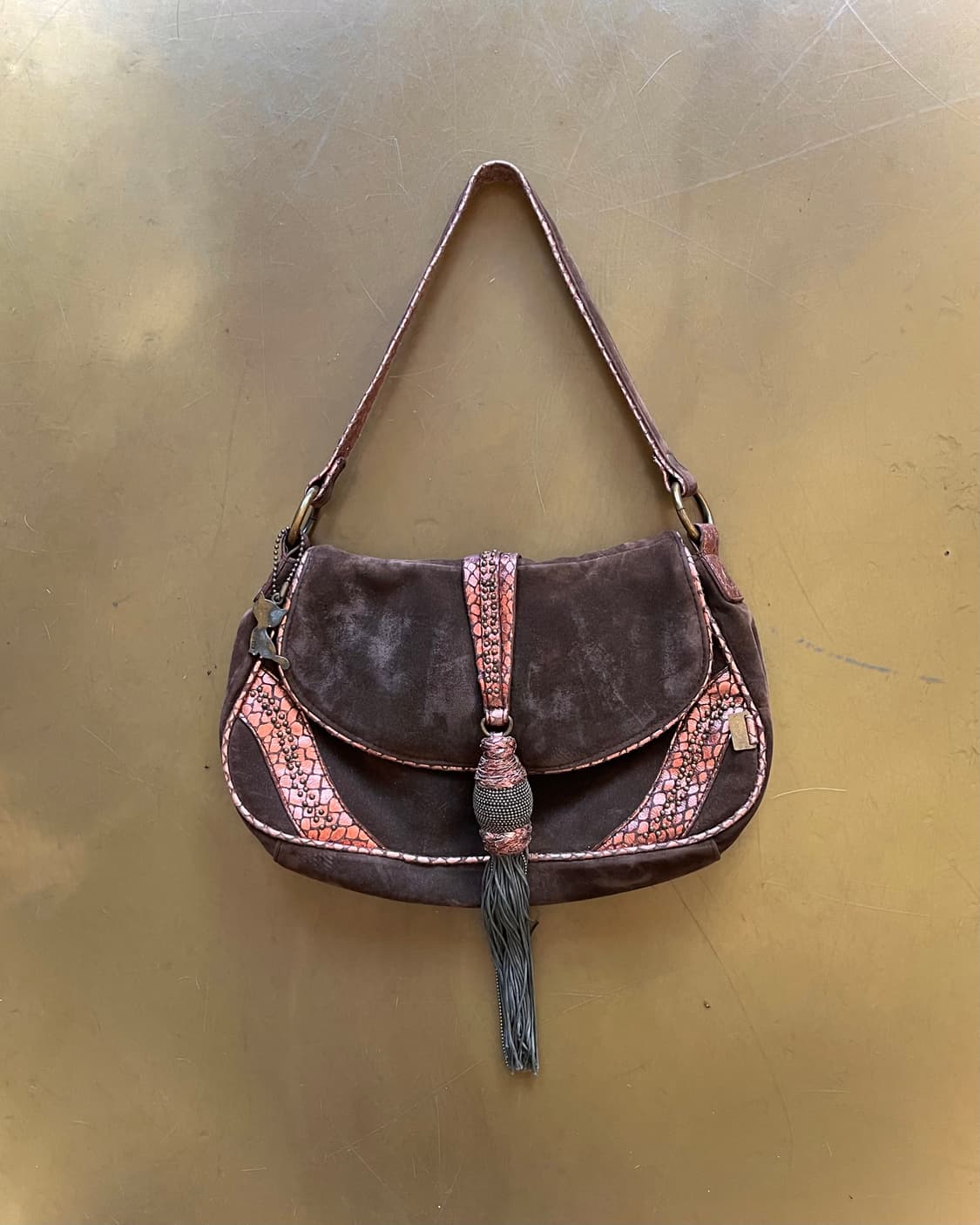 ~1990s Vintage Ethnic Mood Shoulder Bag 상품이미지2