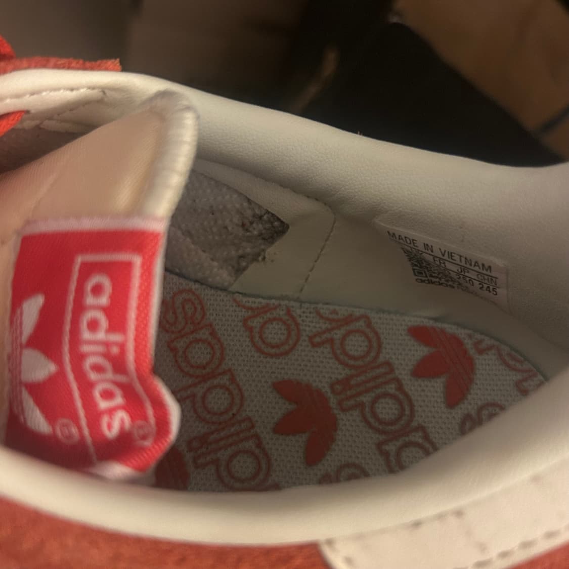 아디다스 가젤 스웨이드 250 오렌지 상품이미지9