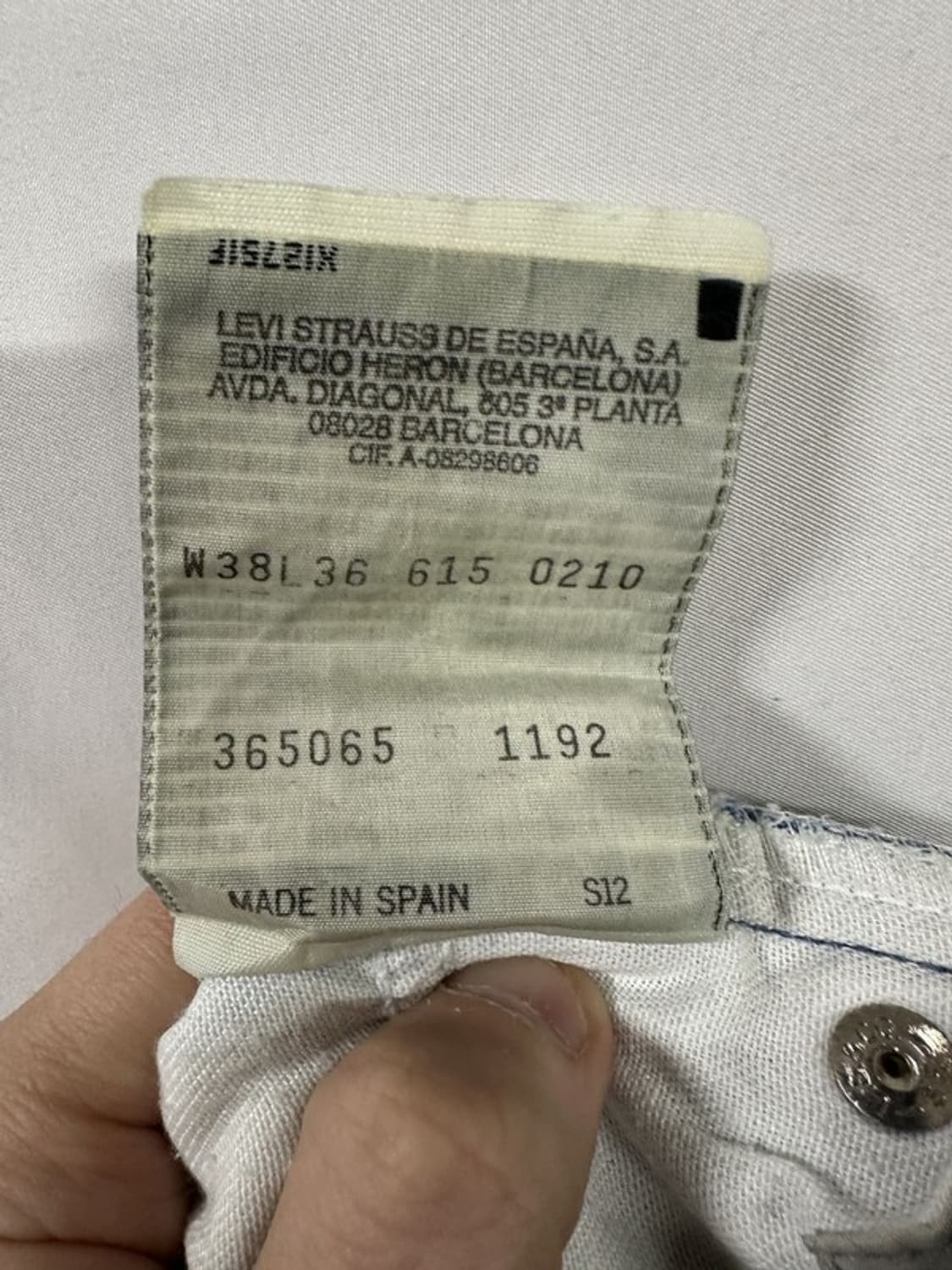 [W38L36] LEVI'S 리바이스615 90s 오렌지탭 빈티지 상품이미지9