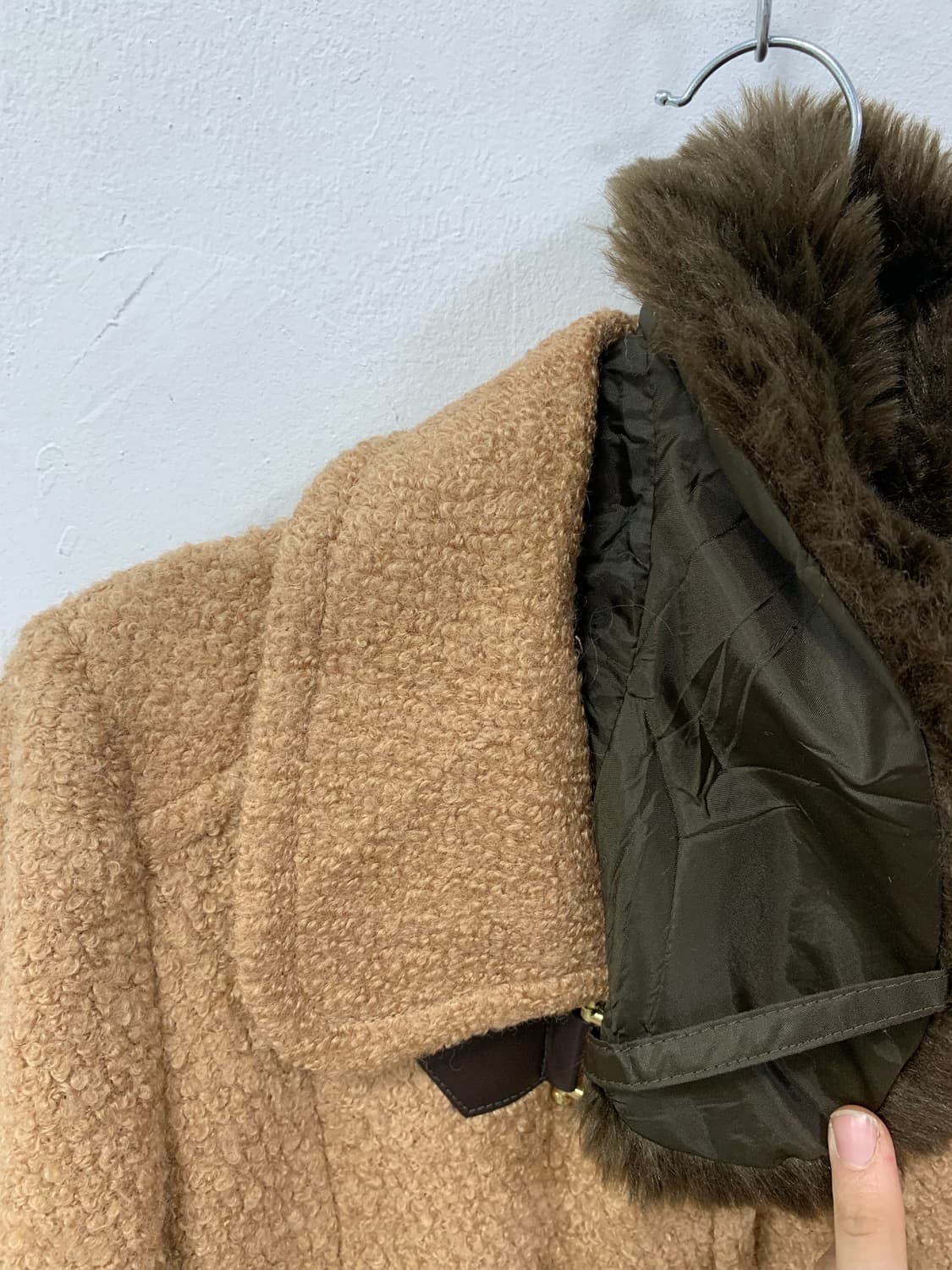 [CECIL MCBEE] 세실맥비 라떼갸루 코트 상품이미지7