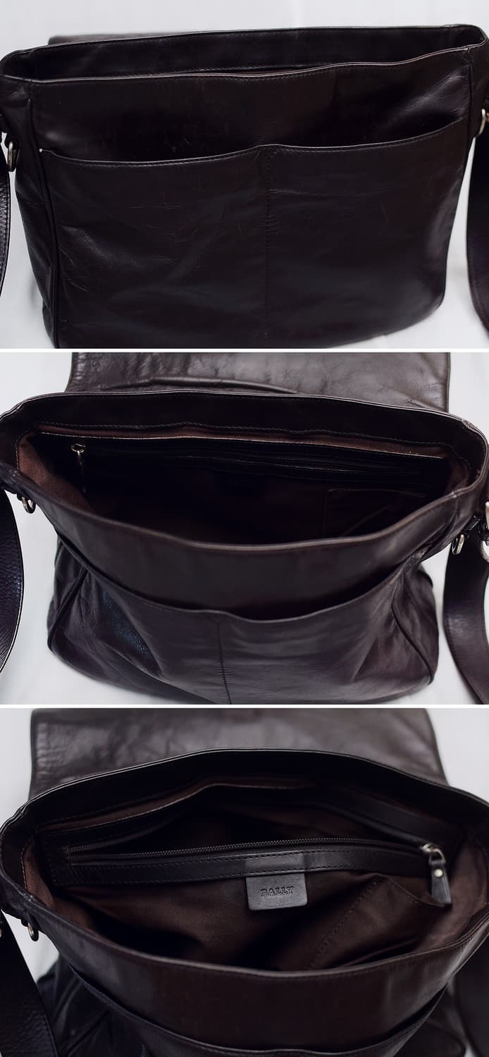 발리 (BALLY) 에도아르도 풀그레인 베지터블 레더 메신저백 상품이미지9