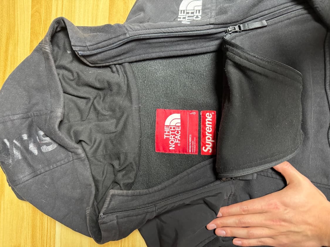 16ss 슈프림 노스페이스 스팁테크 플리스 후드 L 상품이미지8