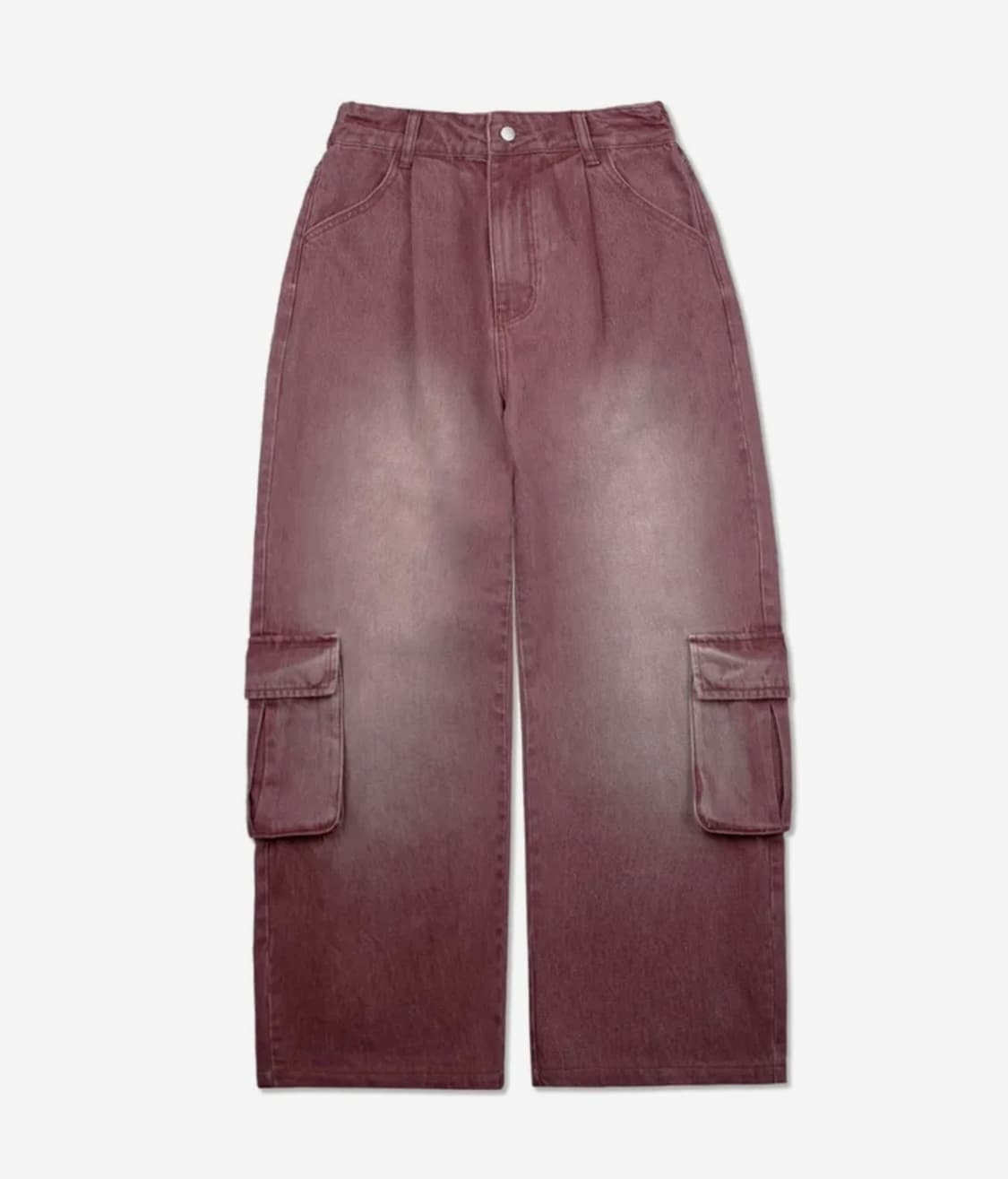  엑스톤즈 파스텔 데님 카고팬츠 (pink) 상품이미지2