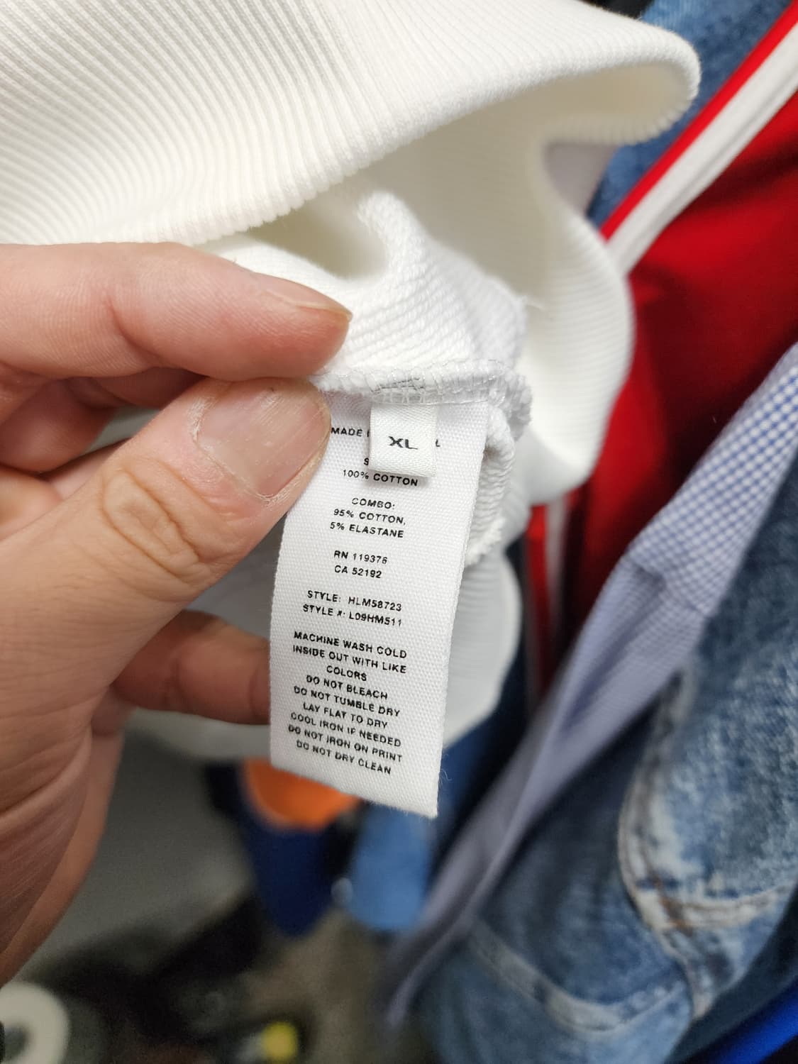 (새상품) 헬무트랭 레터링 맨투맨  상품이미지5