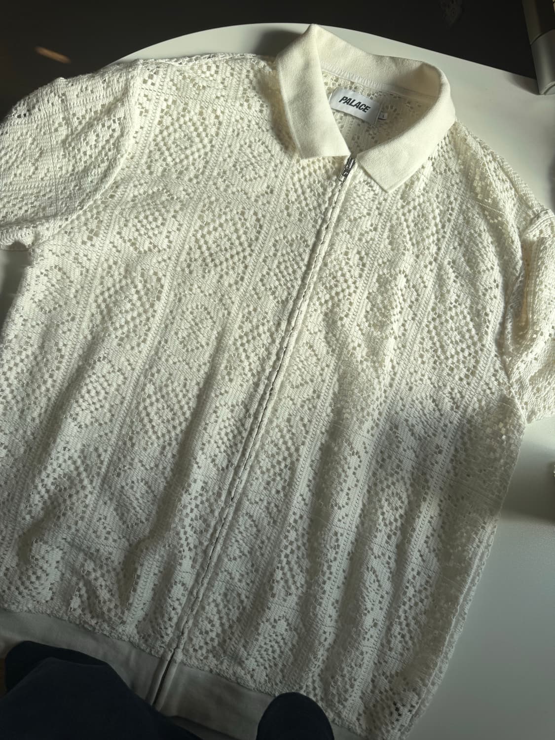 Palace 크로셰 니트 집업 상품이미지1