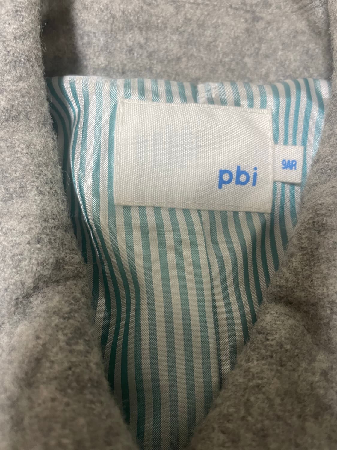 모리걸 빈티지 도쿄모리 그레이 카라 울코트 🩶🤍 상품이미지3