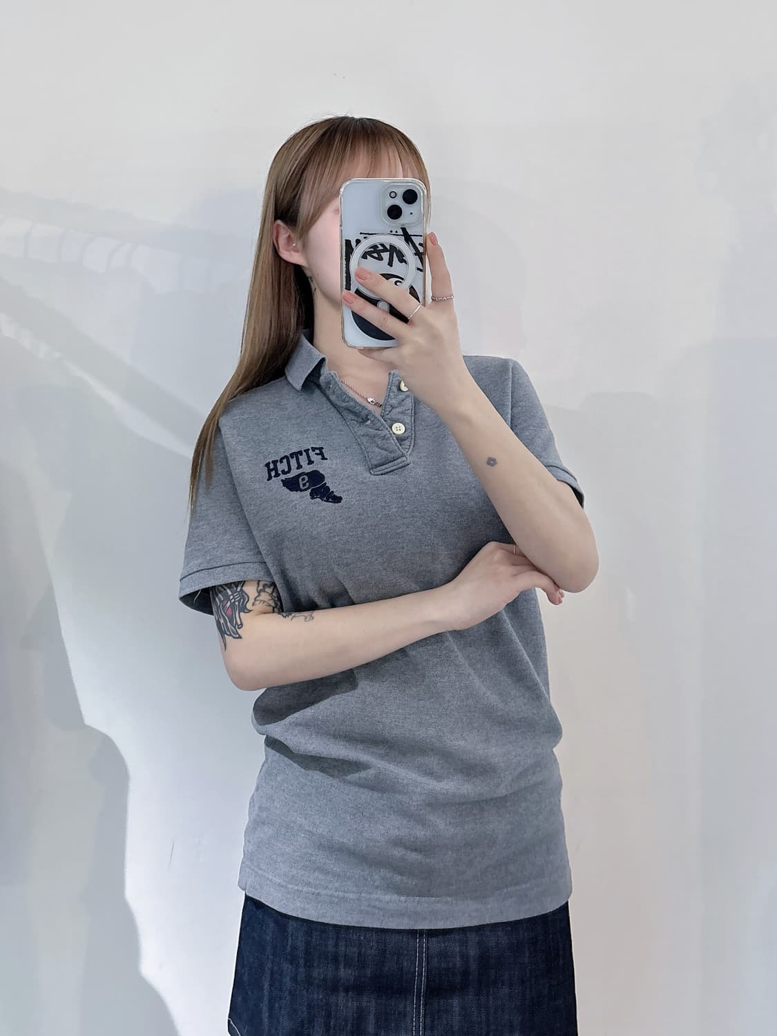 아베크롬비 카라 반팔 상품이미지2