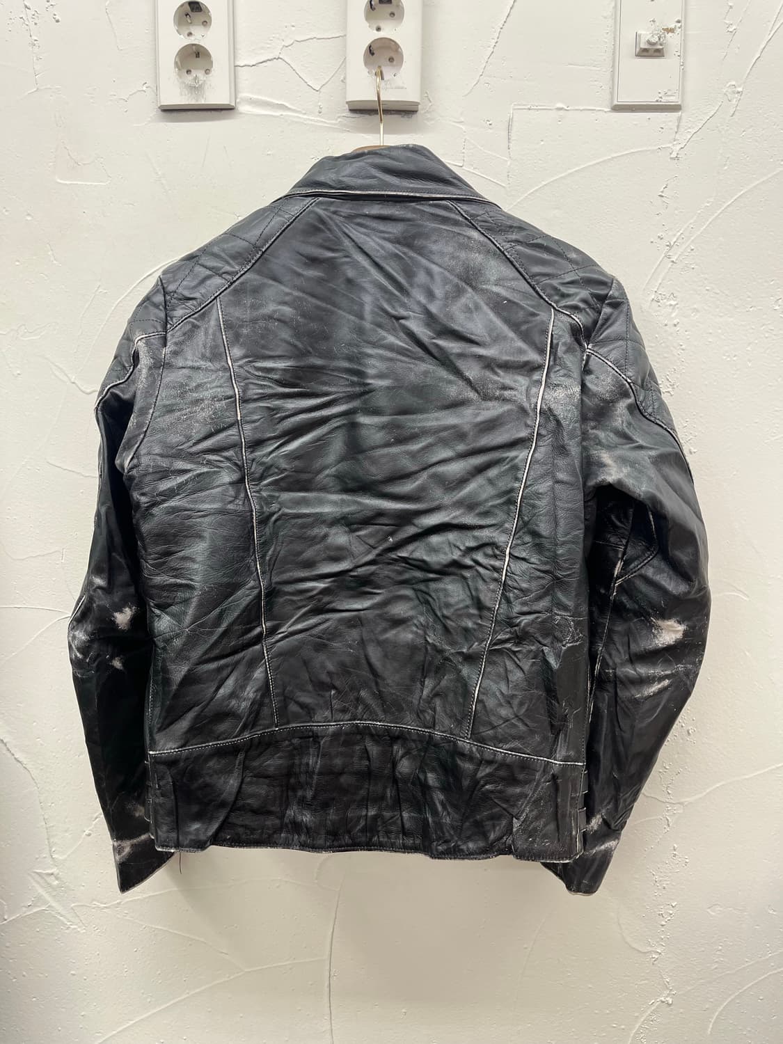 바운티헌터 소가죽 라이더 자켓 상품이미지2