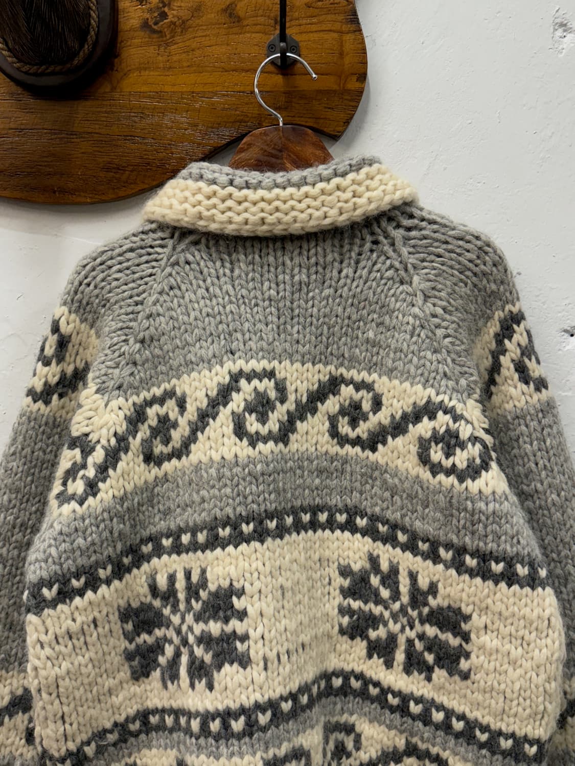 66) Cowichan Shepherd Wool Zip Knit Jack 상품이미지5