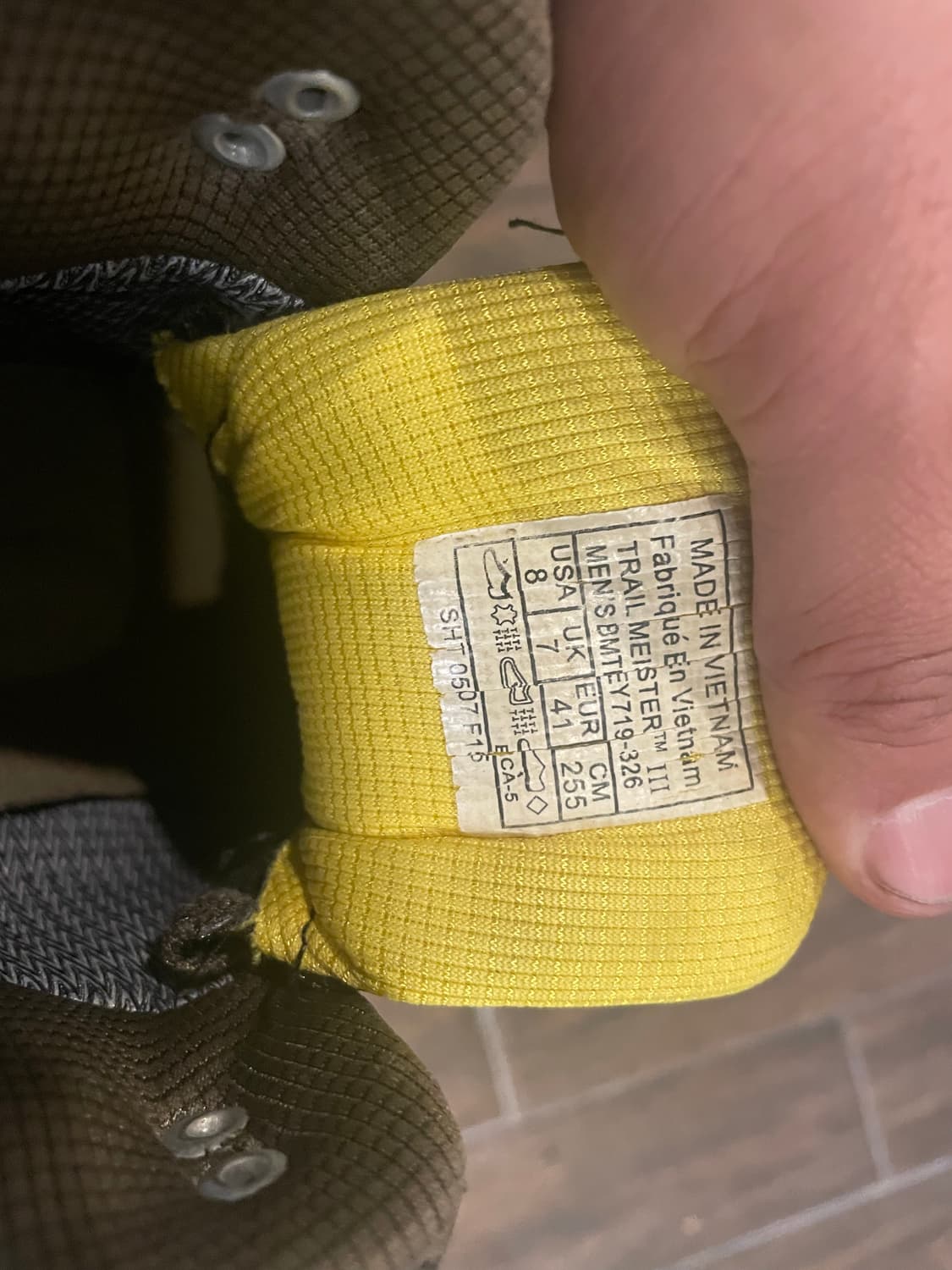 노스페이스 255 등산화 상품이미지5