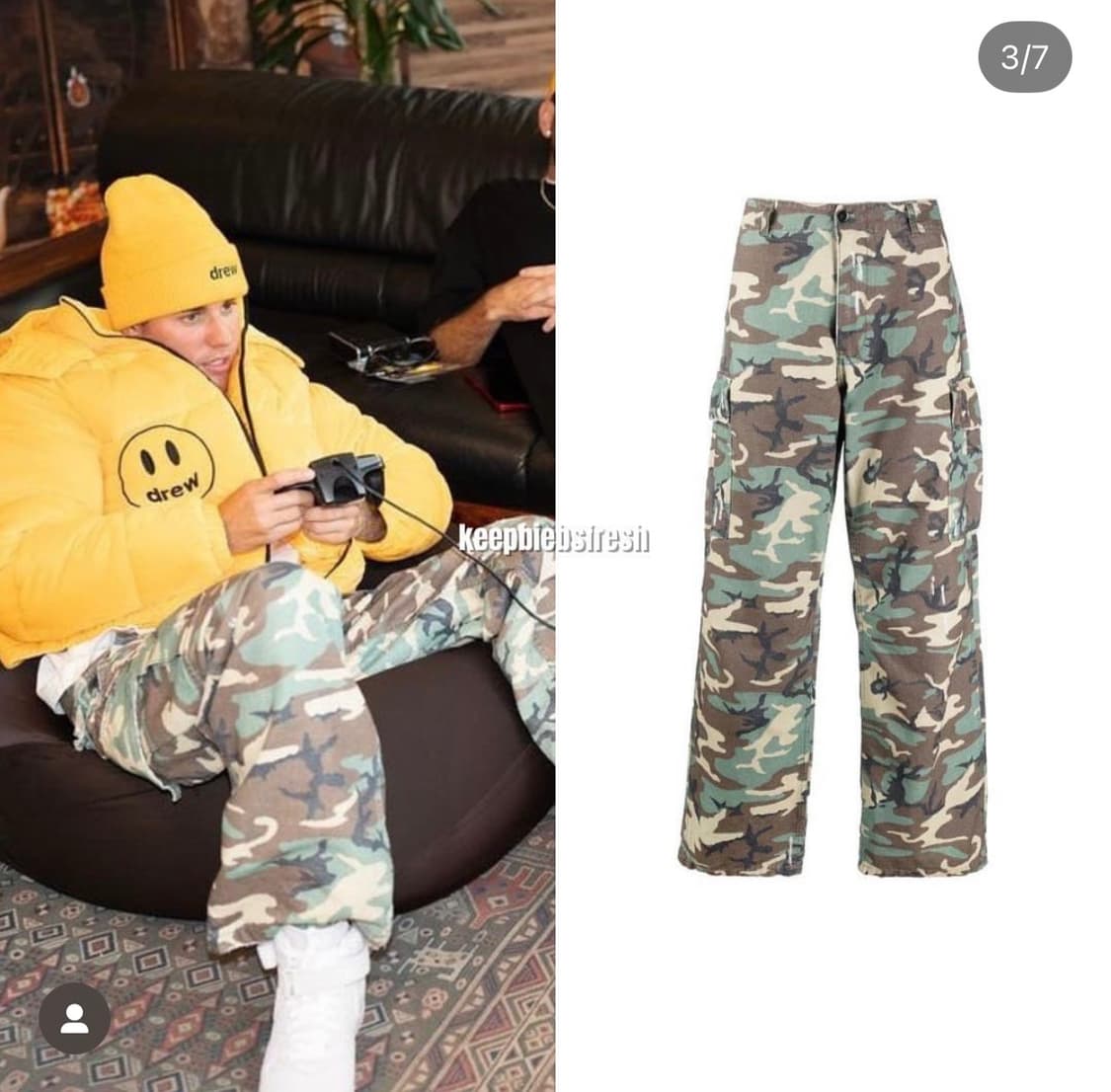 erl 카모팬츠 상품이미지2
