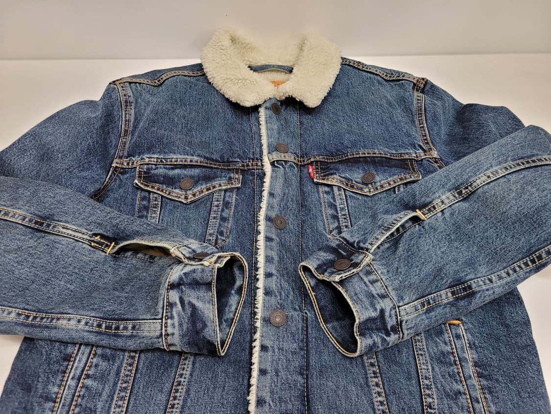 LEVI'S 리바이스 쉐르파 트러커 데님 자켓 / 남 M
 상품이미지3