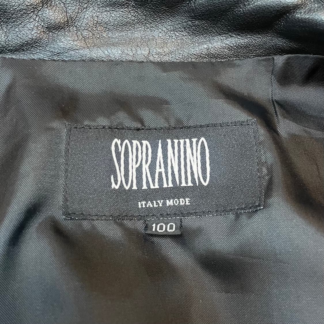 소프라니노) 양가죽 차이나카라 싱글자켓(100) 상품이미지6