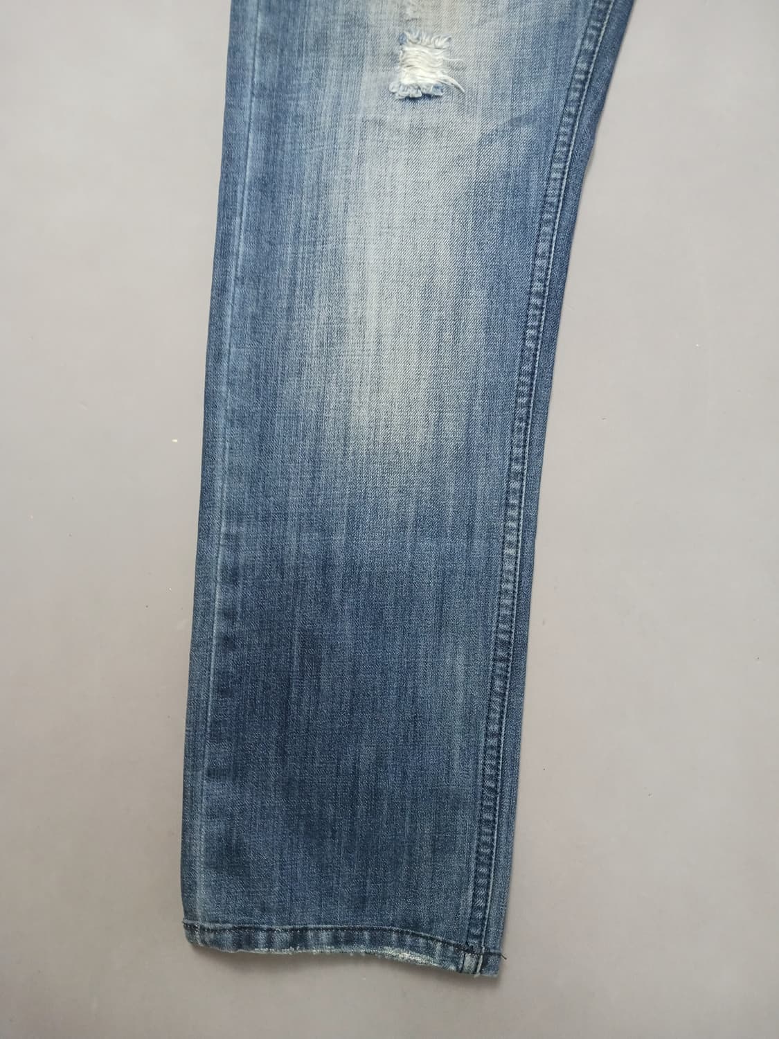 [32] 디젤 데미지 워싱 슬림 스트레이트진 청바지 상품이미지3