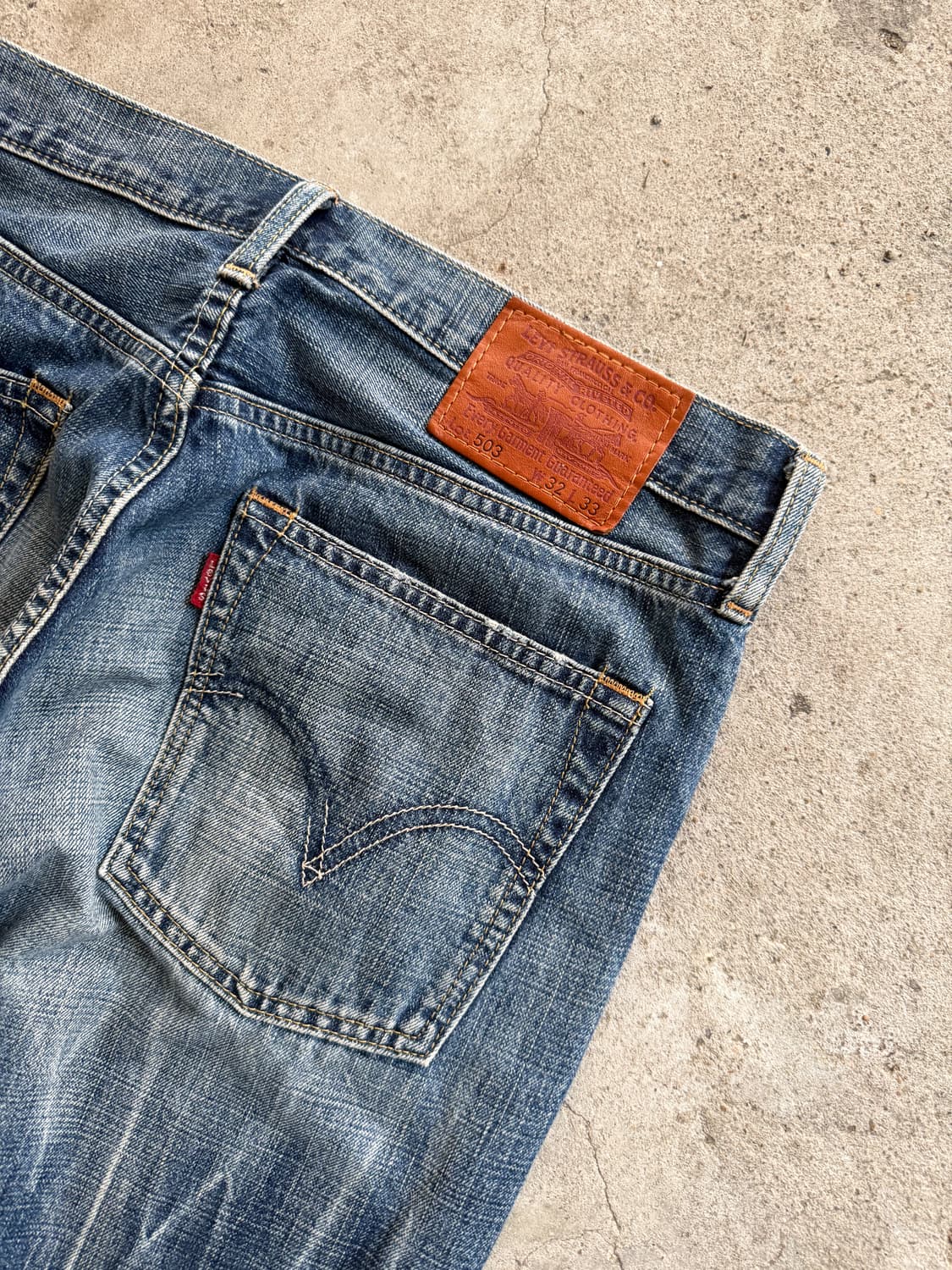 Levi’s 503 Heavy Fade Wash Denim Pants  상품이미지5