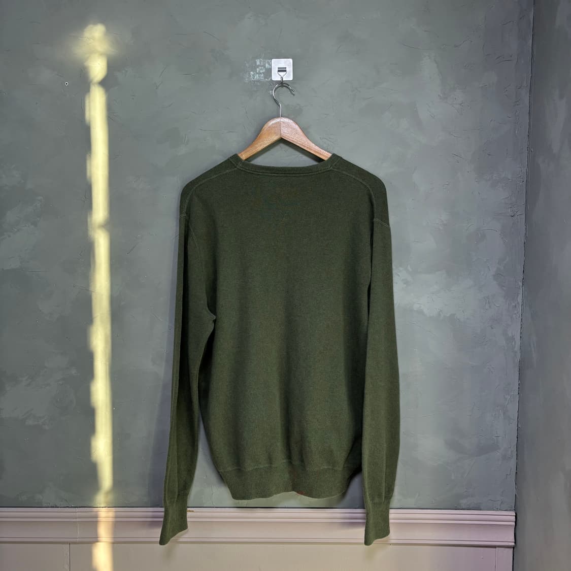 폴로 랄프로렌 코튼 니트 올리브 카키 상품이미지5