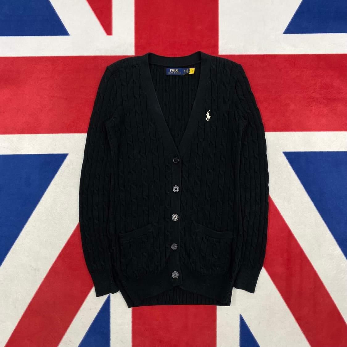 폴로 가디건 여성 XS  상품이미지1