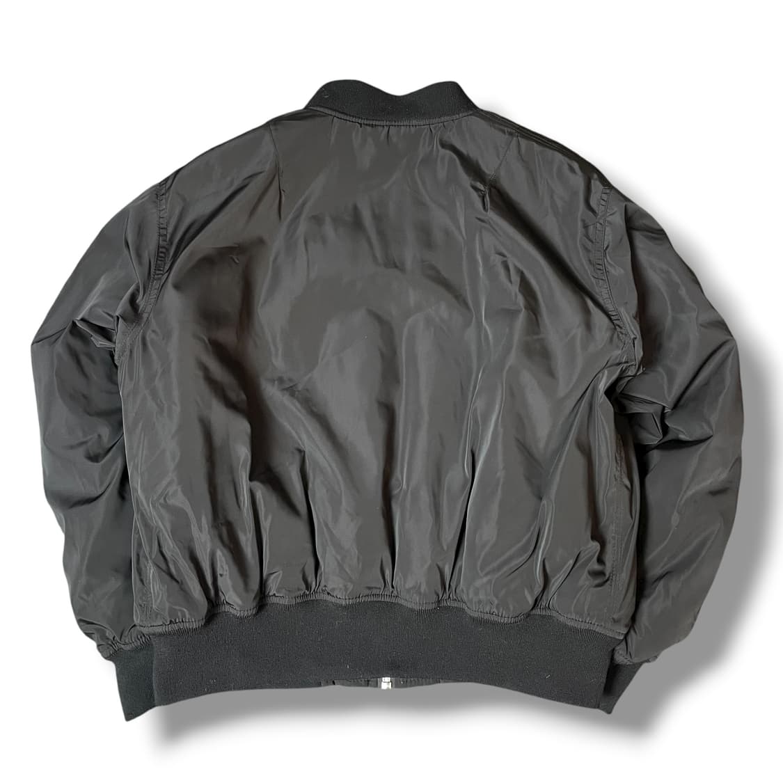 DKNY 블랙 항공 점퍼 XS 상품이미지2