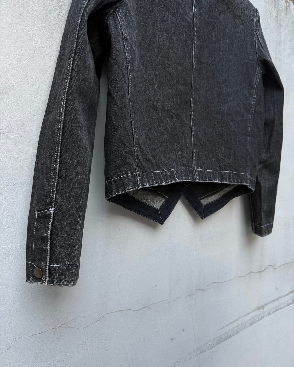 pink house 카라리스 데님 자켓 상품이미지5