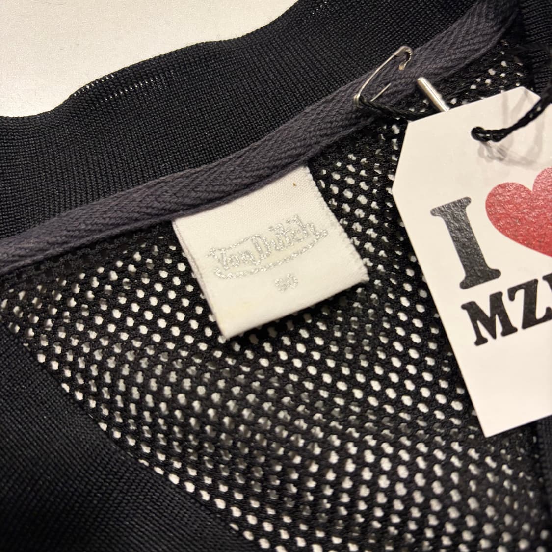 [90] Von Dutch 본더치 블랙 메쉬 집업 자켓 D533 상품이미지6