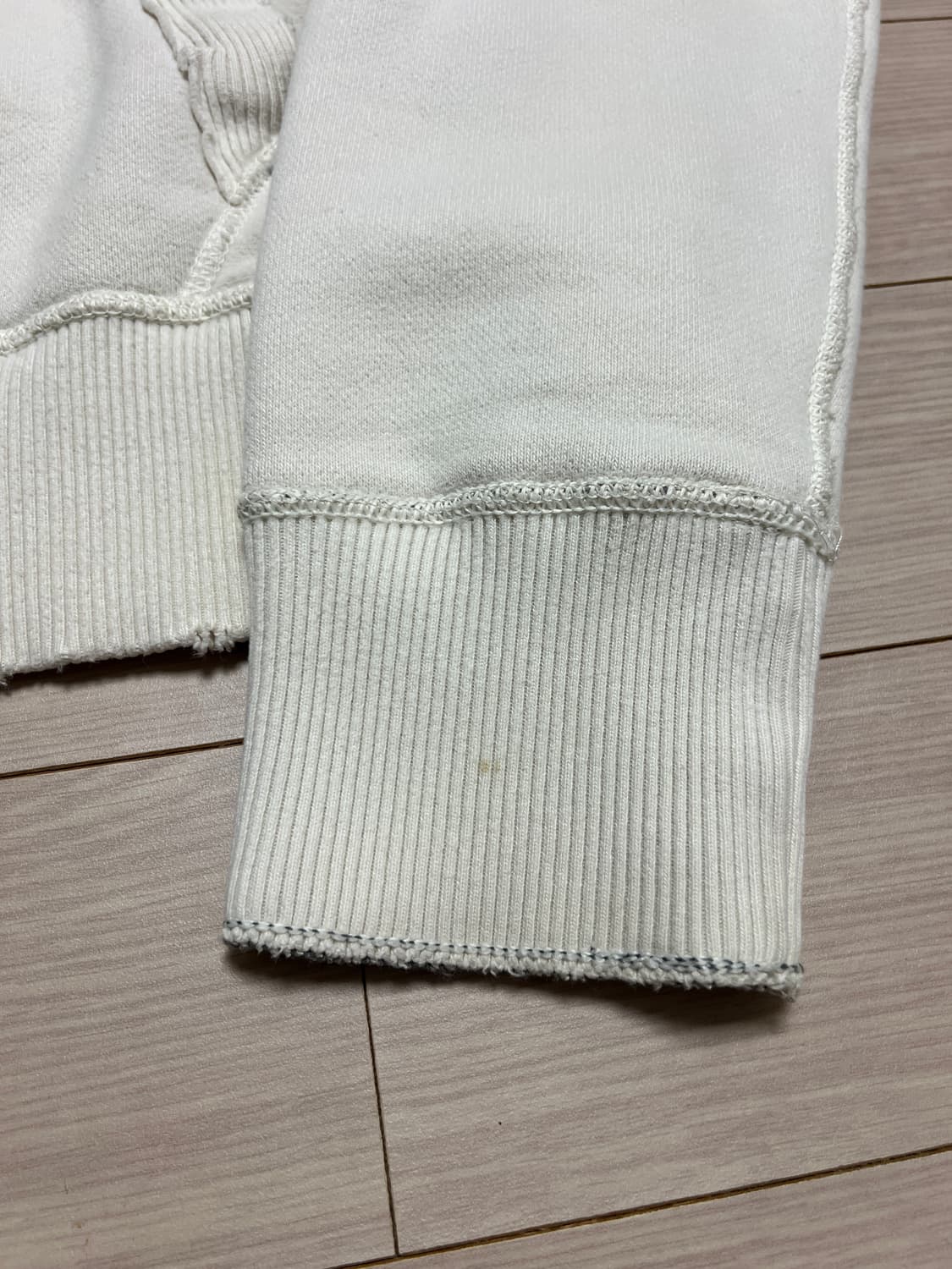 아베크롬비 로고 후드 스웨트셔츠 아이보리 / L 상품이미지8