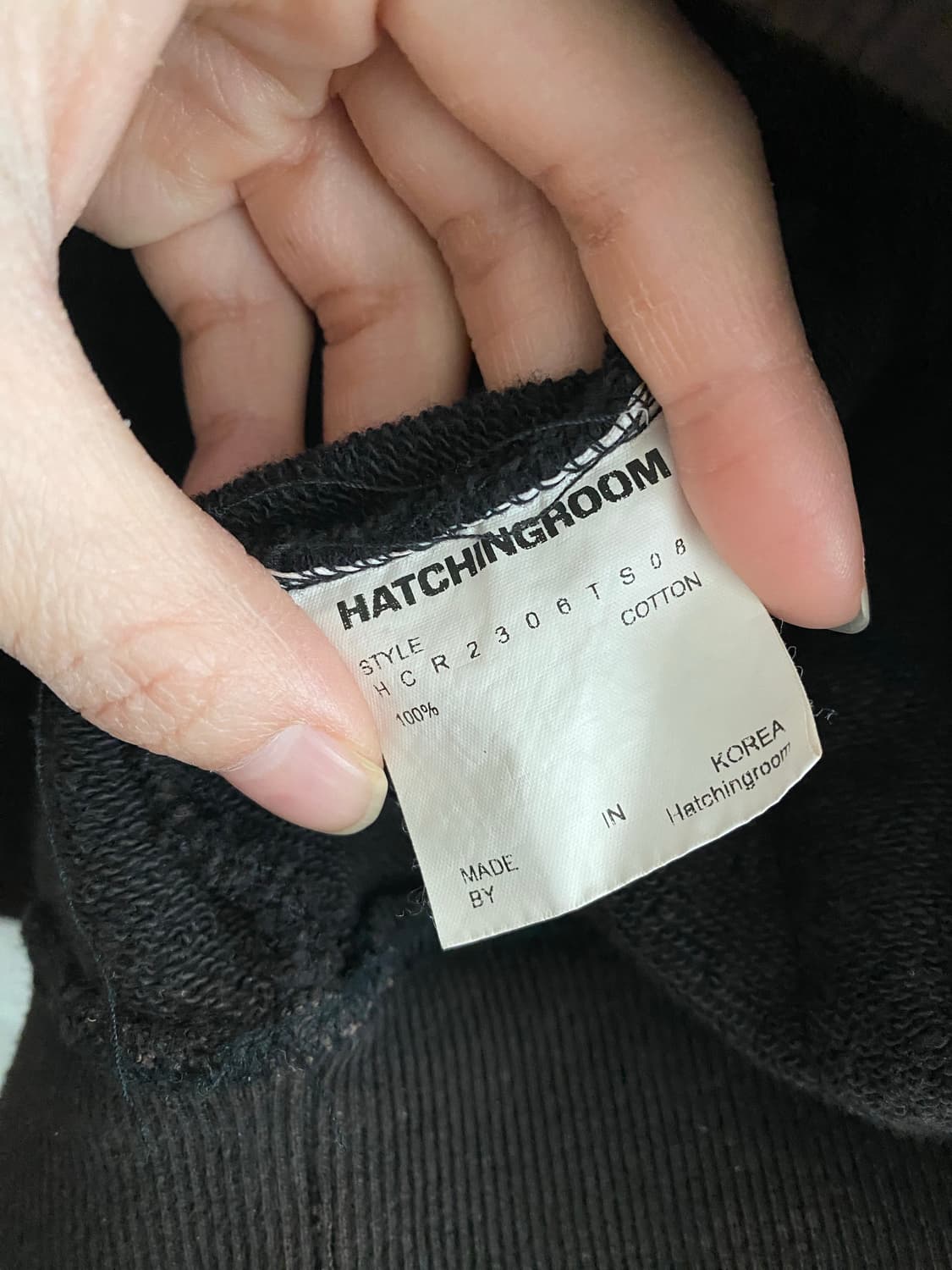 해칭룸 레이어링 후드 워시드 네이비 2사이즈 상품이미지4