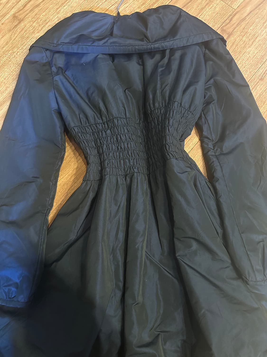 빈티지 코르셋 리본 코트 점퍼 히메갸루 로걀 라떼 공겜여주 엑시즈팜깔 상품이미지2