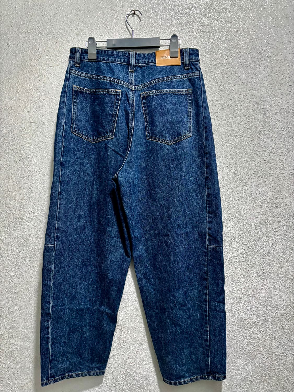 플랙 이집트 커브드 와이드 P53 미드 블루 데님팬츠 상품이미지5