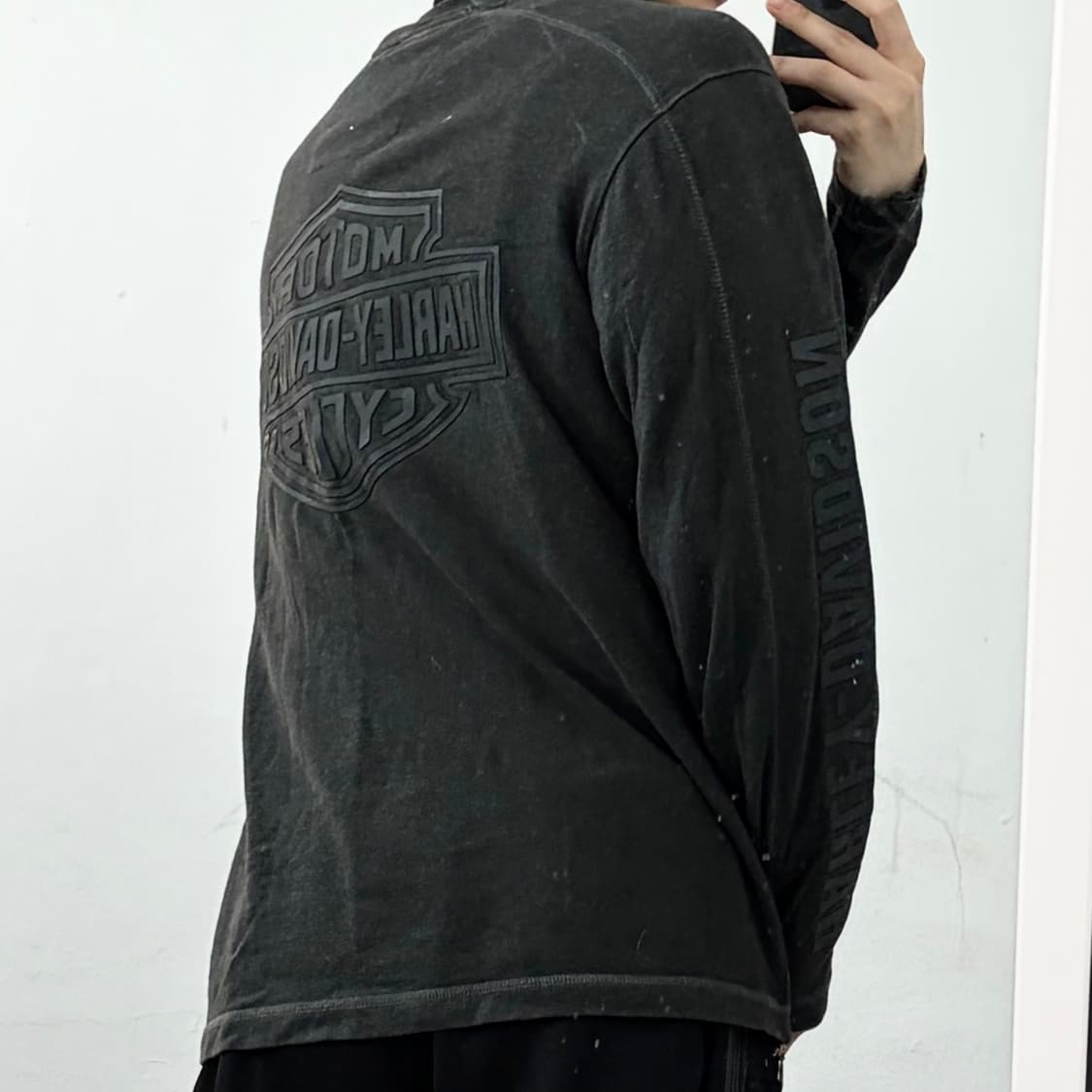 할리데이비슨 빅로고 롱슬리브 상품이미지3