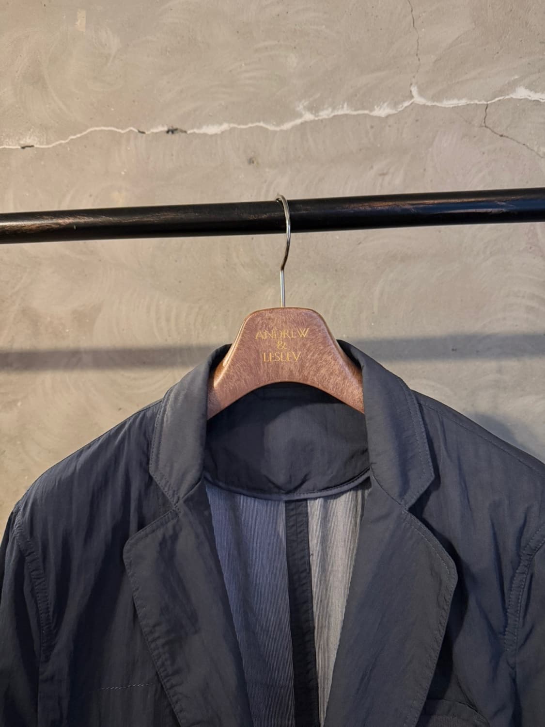 아르마니 꼴레지오니 코튼 테일러드 자켓 100 상품이미지3