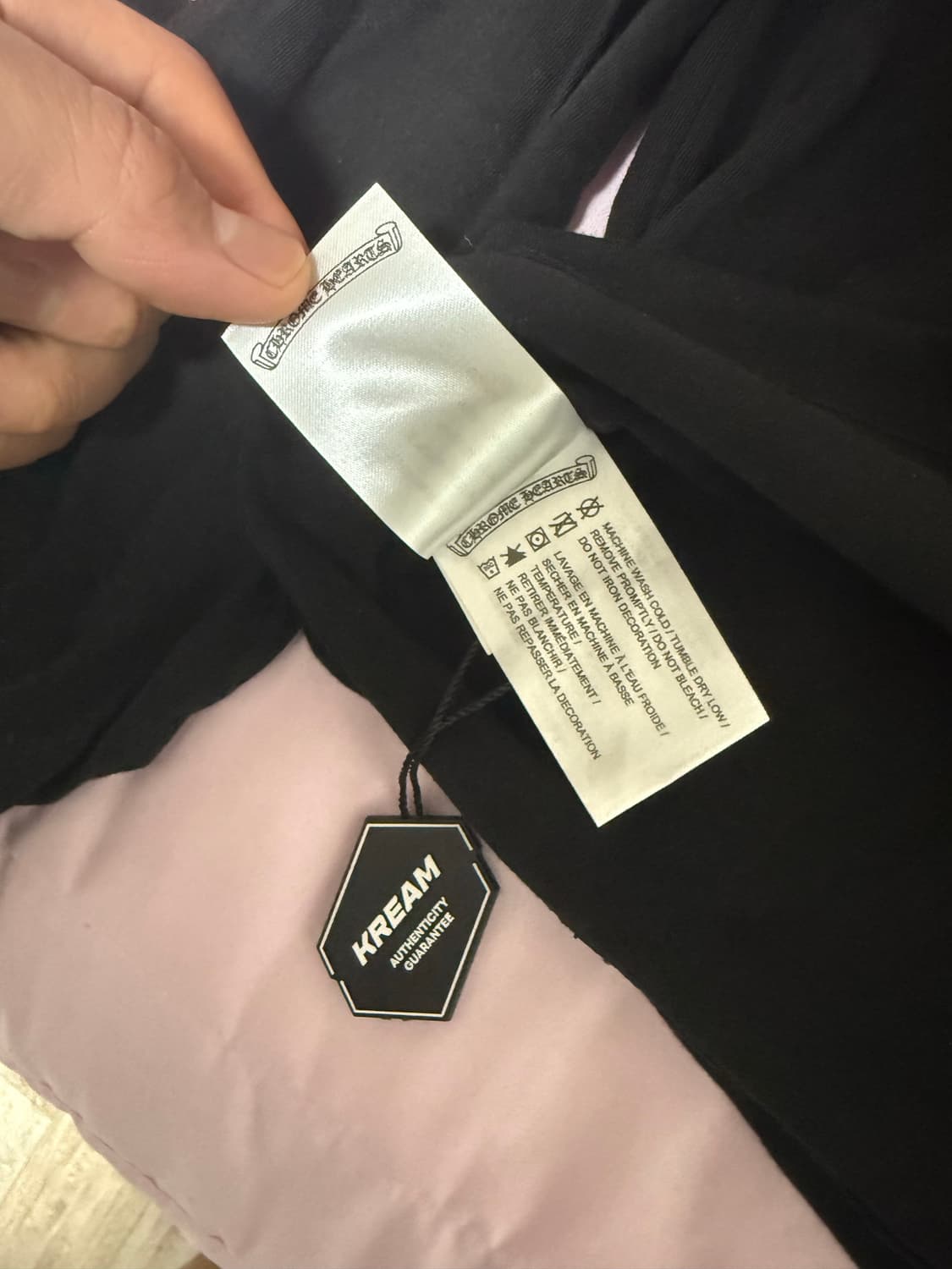 크롬하츠 홀스슈 검핑 롱슬리브 xl 상품이미지5