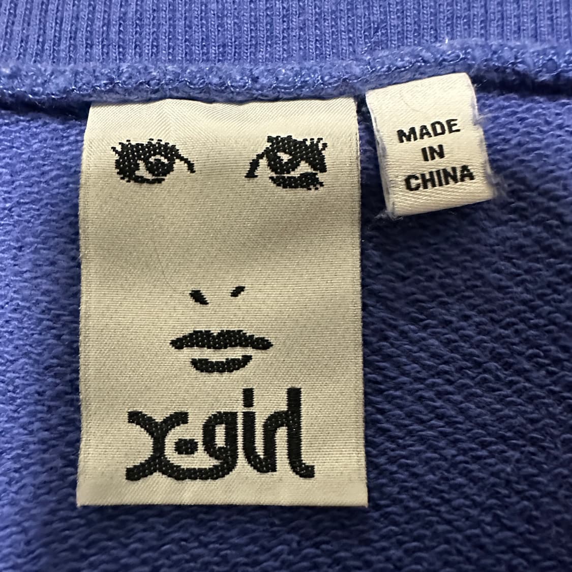 X-GIRL sweatshirt 상품이미지4