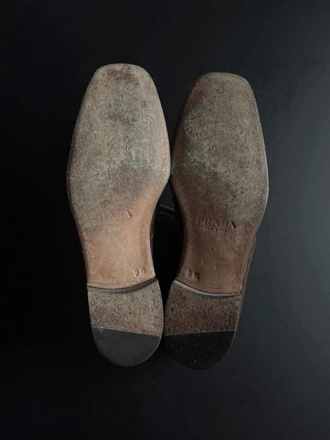 프라다 스퀘어 더비슈즈 285 상품이미지8