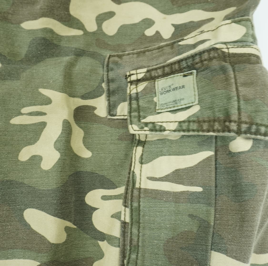 00s 리바이스 카모 카고 반바지 | 상태좋음 상품이미지5