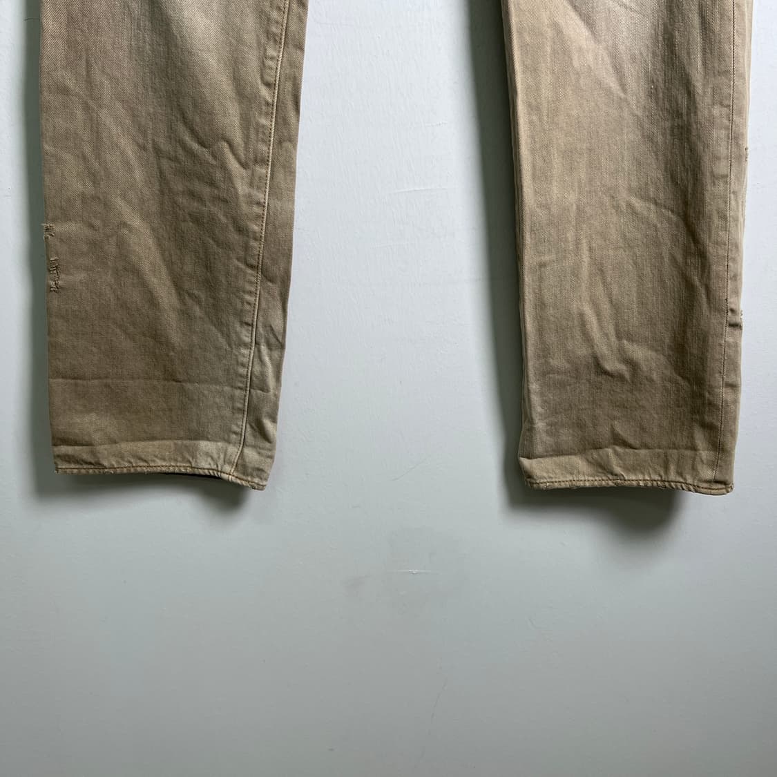 goa 고아 피그먼트 다잉 페이딩 데님 팬츠 상품이미지5