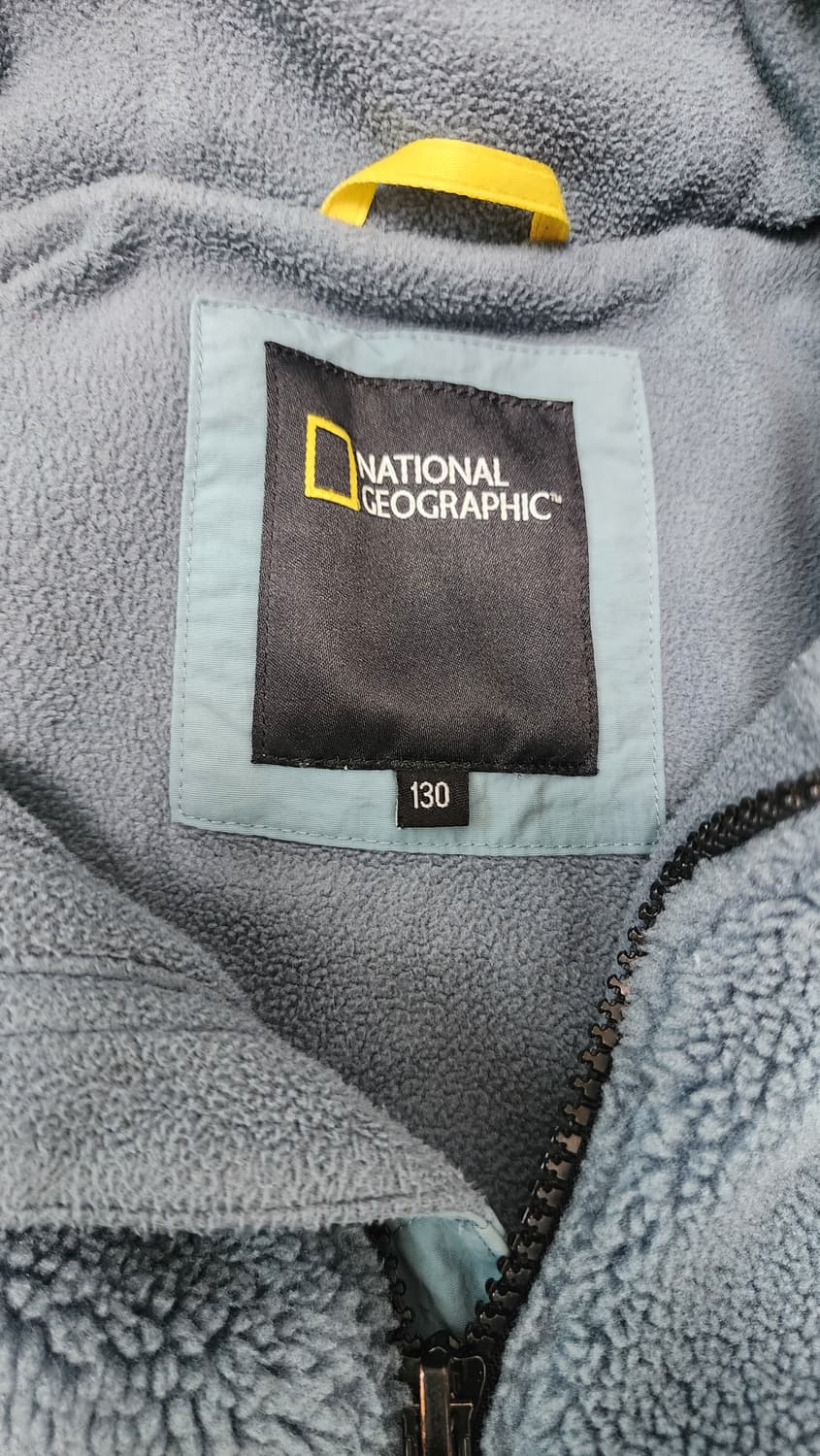 내셔널지오그래픽 키즈 뽀글이 후드 자켓 130 상품이미지3