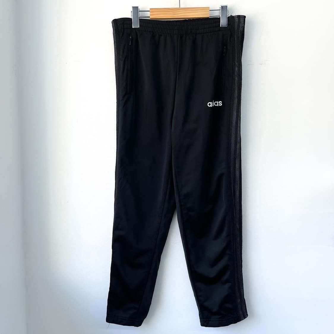 아디다스 스펠아웃 3스트립 올 스냅 버튼 메쉬트랙팬츠 상품이미지3