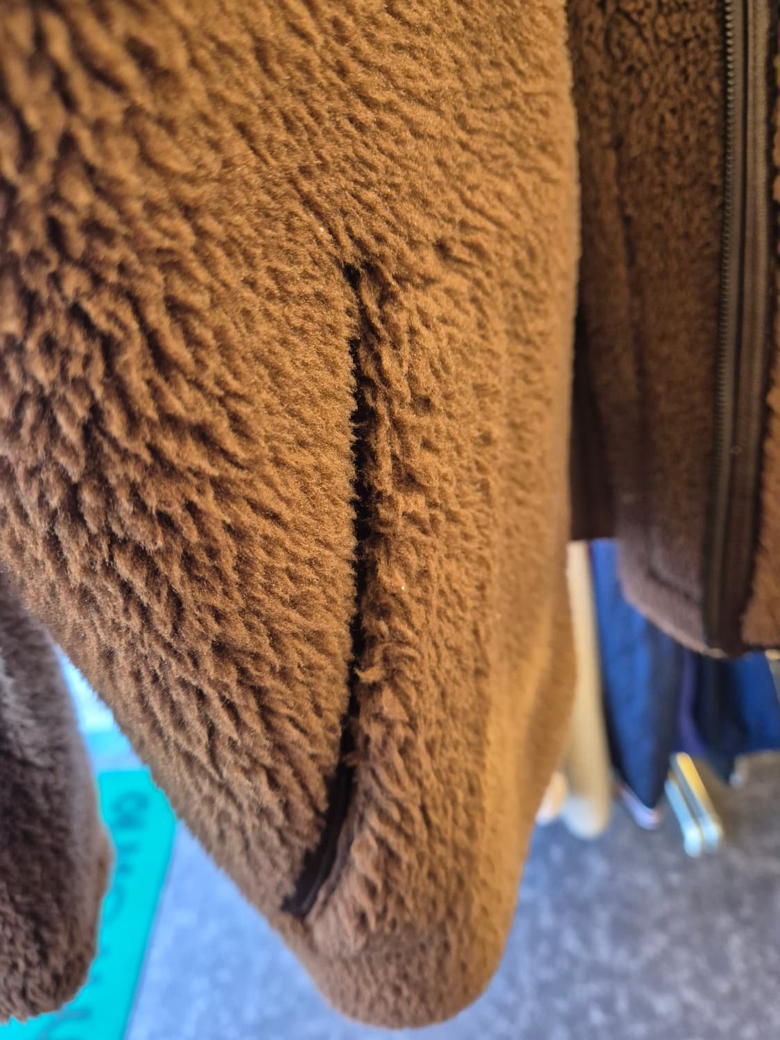 버커루 뽀글이 플리스 자켓 S사이즈 브라운 상품이미지7