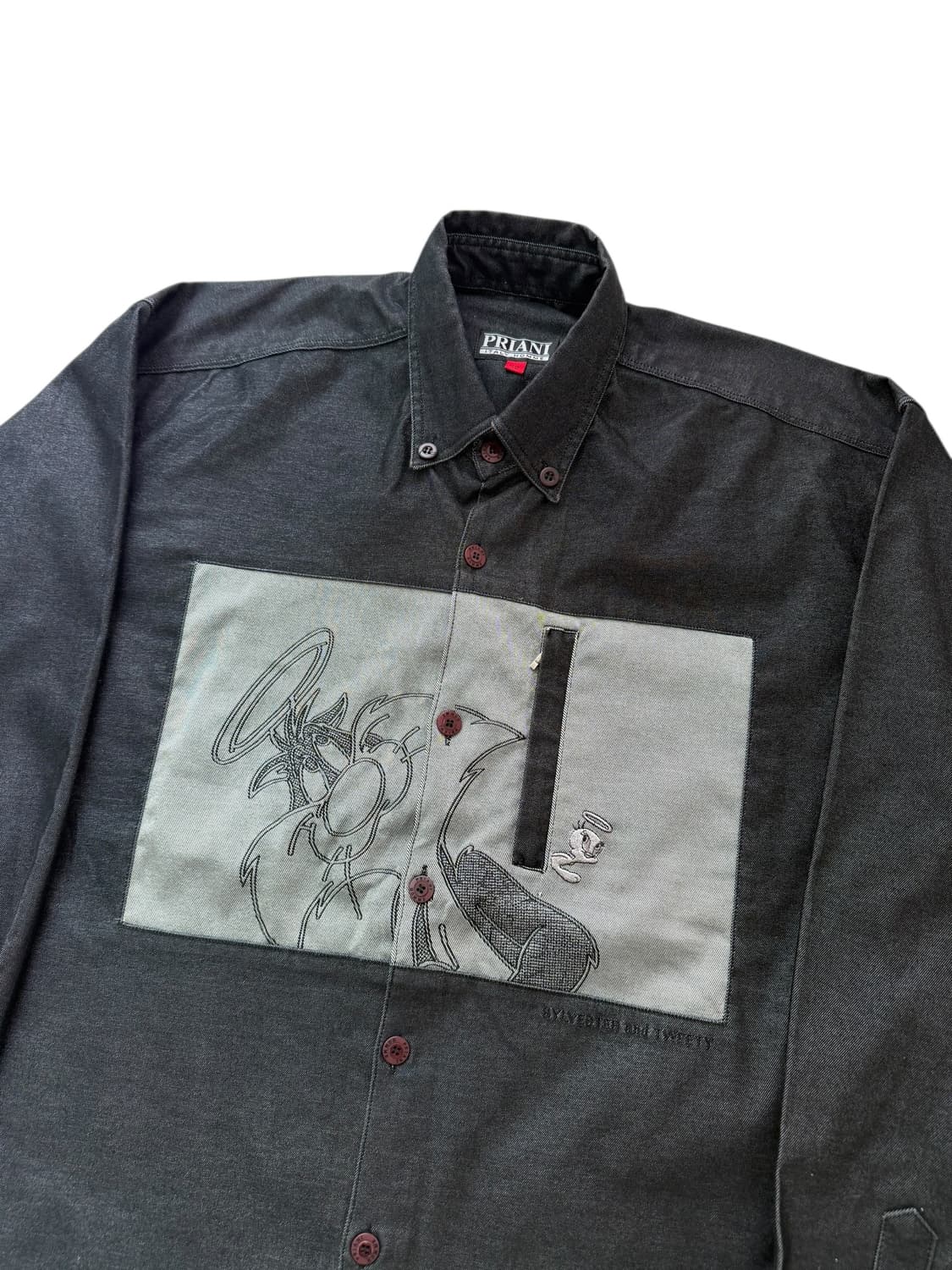 Priani 트위티 데님 셔츠 상품이미지2