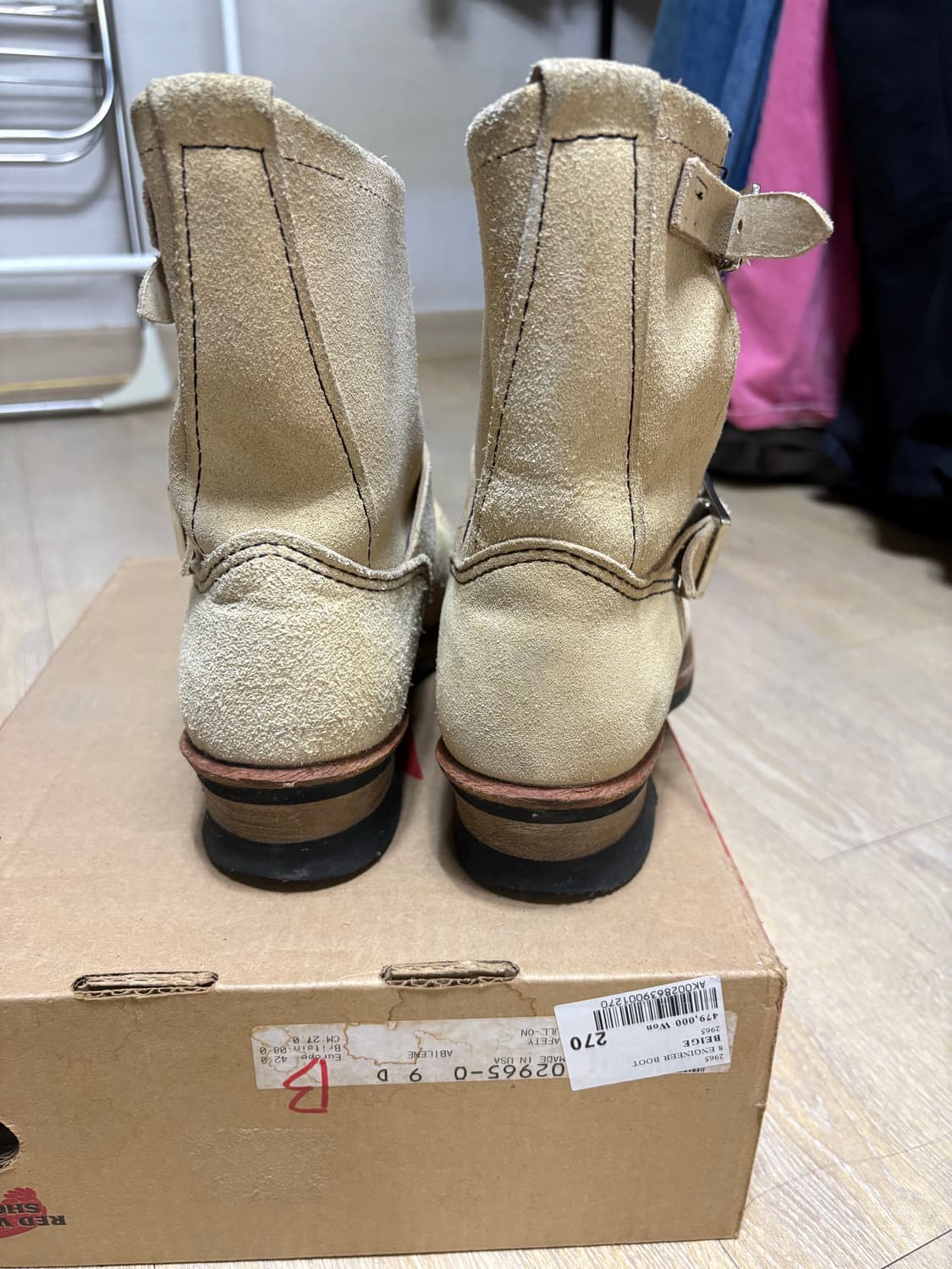 red wing 레드윙 엔지니어 부츠 상품이미지3