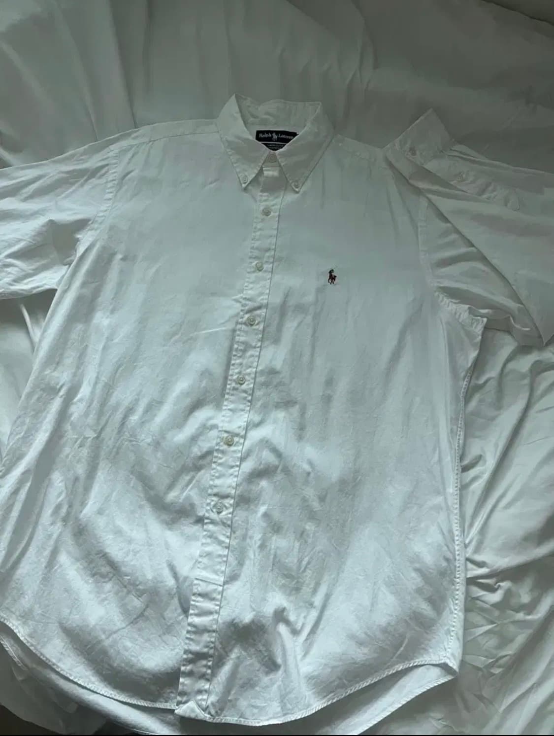 랄프로렌 정품 빅사이즈 화이트 셔츠 상품이미지1