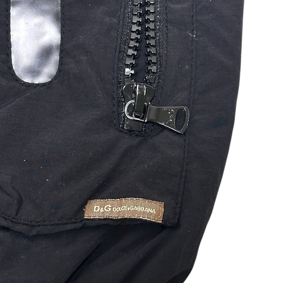 03AW 돌체앤가바나 아카이브 고글 봄버 자켓 블랙 상품이미지6