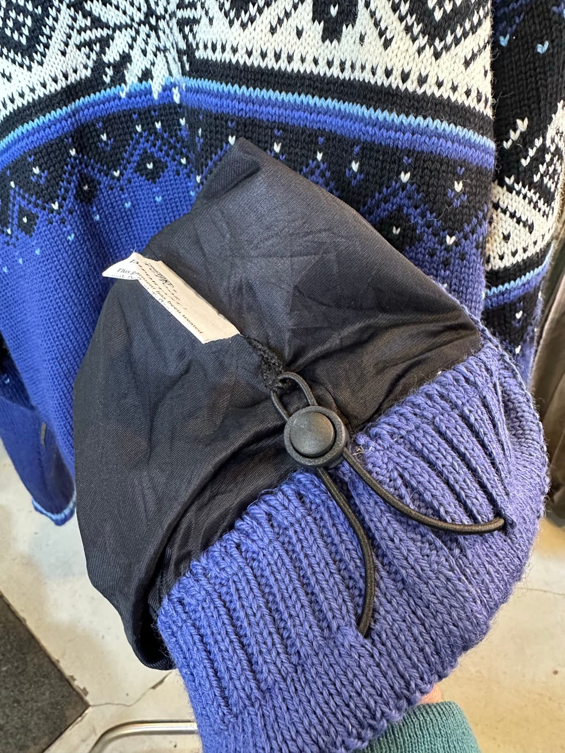 데일오브노르웨이 헤비 울 하프집 노르딕 스웨터 상품이미지9