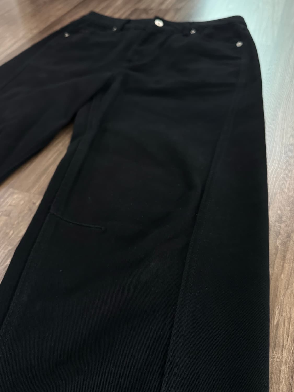 Insilence curved line straight pant 상품이미지1