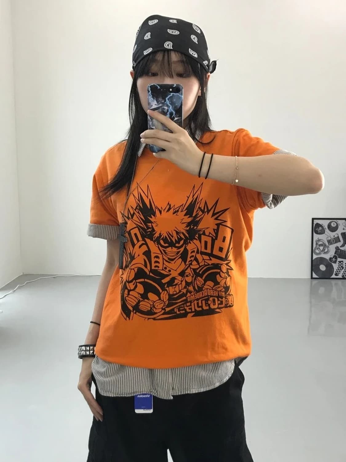 My Hero Academia 프린팅 반팔  상품이미지2